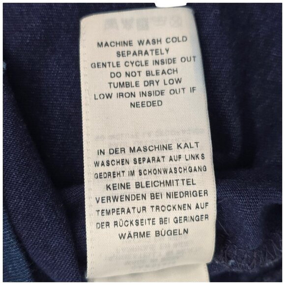 True Religion XXL Distressed Unisex Navy T-Shirt Skull Snake Roses Single Stitch - Picture 10 of 16